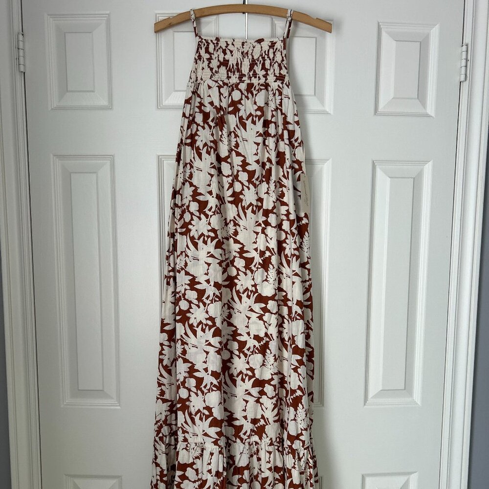 Sleeveless Printed Maxi Dress